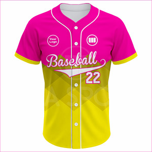 ชุดยูนิฟอร์มเบสบอลแบบกำหนดเองของ Wida Sports น้ำหนักเบา ระบายอากาศได้ดี แห้งเร็ว ผลิตด้วยเทคนิค Sublimation สำหรับทีม  ผู้ผลิต OEM - Product Image 2