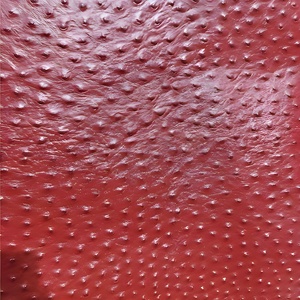 Cuir imprimé autruche élégant pour projets de bricolage : sacs à main, portefeuilles, ceintures, chaussures, porte-clés, housses d'ordinateur portable et accessoires de luxe - Product Image 5