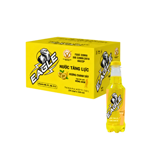 Boisson Énergisante au Ginseng Rouge, Caféine, Taurine et Extrait de Ginseng Rouge, 330ml, Bouteille PET, Saveur Fruit de la Passion, OEM/ODM, Marque Privée - Product Image 6