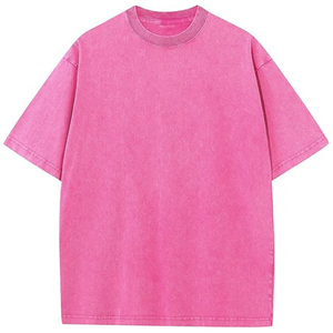 T-shirt oversize à épaules tombantes pour homme – Coton premium, streetwear, coupe ample, décontracté, style boxy, coupe courte - Product Image 5