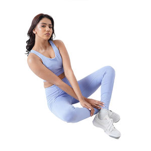 Customized Everyday Women Yoga <b>Leggings</b> High Waist Soft Stretch Polyester Activewear For <b>Ladies</b> - Product Image 2