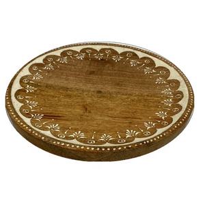 หัตถกรรมอินเดียคุณภาพดีที่สุดเขียงเป็นมิตรกับสิ่งแวดล้อมส่วนบุคคลสี่เหลี่ยมผืนผ้าเขียงไม้ผลิตภัณฑ์ครัวไม้ - Product Image 5