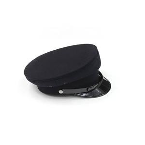 Wholesale Customized Size 100% Cotton Breathable Officers <b>Caps</b> Ceremonial Uniform <b>Peak</b> <b>Caps</b> - Product Image 4