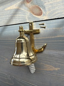 Campana Náutica de Latón, Nueva Forma, Alta Demanda, Campana de Latón Premium, Ideal para Decoración de Puerta, Pared, Jardín, Regalo, Templo - Product Image 2