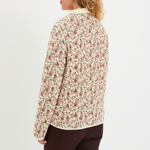 Chaqueta Acolchada Reversible Blanca para Mujer Talla Grande, Ecológica, Resistente al Viento, Transpirable, Ligera y Cálida para Invierno, de Doble Cara - Product Image 2