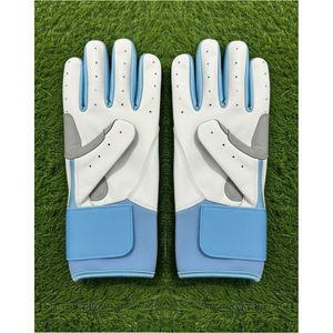 Gants de frappe de baseball en cuir respirant pour adultes, paume antidérapante, 100 % haute qualité, écologiques, personnalisables, légers - Product Image 2