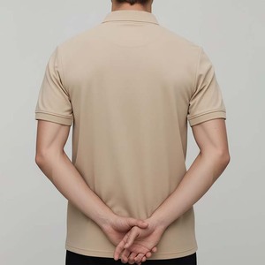 ออกแบบโลโก้ตามสั่ง เสื้อโปโลผู้ชายไซส์ใหญ่ แขนสั้น คอปกแบบซิป ¼ - Product Image 3