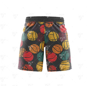 Shorts de Playa Personalizados para Hombre, Estilo Urbano, Antiarrugas, con Bolsillos Laterales, Cintura Elástica, Impresión por Transferencia de Calor - Product Image 1