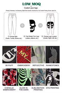 Pantalones Deportivos Personalizados para Hombre 2026, Estilo Flare, 100% Algodón, con Rayas Laterales Negras - Product Image 4