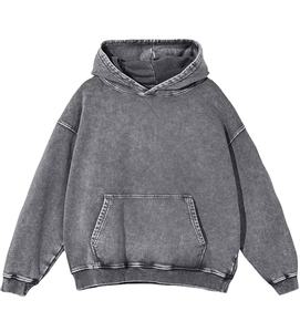 Nueva Llegada, Sudadera con Capucha Extra Grande para Hombre, Sudadera Unisex con Lavado Ácido, Sudadera Vintage, Sudadera con Capucha Hip Hop con Bolsillo, Bangladesh - Product Image 1