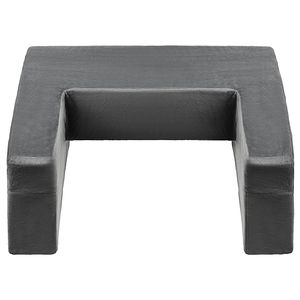 Cuscino da Lettura in Memory Foam Grande con 2 Tasche e Portabicchieri, Cuscino da Divano in Tessuto Lavorato a Maglia Lavabile - Product Image 1