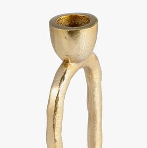 Porte-bougie ovale moderne et élégant pour table, décoration de table à prix avantageux - Product Image 4