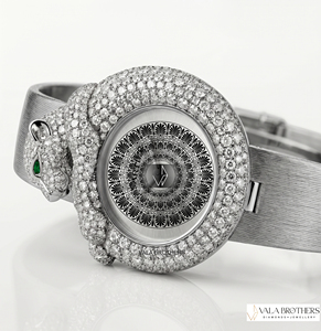 นาฬิกา Cartier ตัวเรือนโลหะผสมประดับเพชร หน้าปัดกระจก 30 มม. ทรงสี่เหลี่ยม ระบบควอตซ์ สายสแตนเลสสตีล ตัวล็อคแบบ Deployment Clasp สำหรับทั้งชายและหญิง สายแบบกำไลข้อมือสุดหรู - Product Image 1