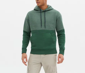 เสื้อฮู้ดผู้ชายผ้าฝ้าย 100% แบบสวมหัว ระบายอากาศได้ดีและแห้งเร็ว - Product Image 2