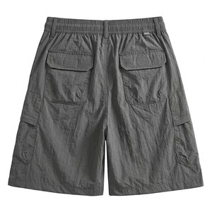 Nuevo Conjunto Deportivo para Hombre con Logotipo Personalizado, Chaqueta Cortavientos y Pantalones Cortos, Ropa Deportiva Ligera de Nailon para Correr, Gimnasio, Fitness - Product Image 5