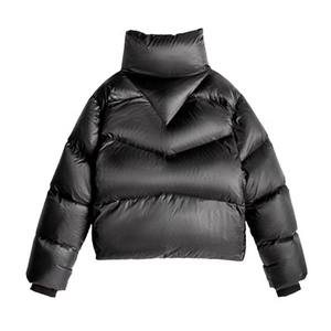 Mens High Quality Winter Puffer Jacket Breathable Waterproof Hooded Coat Stand Collar <b>Lightweight</b> Warm Fashion Wear - Product Image 2