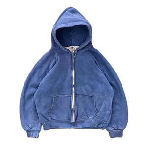 Sweat-shirt à capuche surdimensionné pour homme, vente en gros OEM, 100% coton molletonné avec poche, couleur dégradée, style streetwear - Product Image 4