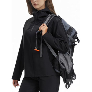 Chaqueta Cortavientos para Hombre, Estilo Anorak Ligero con Cierre de Cremallera, Resistente al Viento, para Senderismo al Aire Libre - Product Image 4