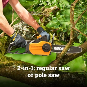 Kit de tronçonneuse à chaîne BL 40V HP 18 pouces avec batterie HP 5,0 Ah et chargeur rapide 5A - Product Image 4