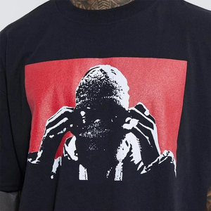 เสื้อยืดผู้ชายคุณภาพสูงขายส่งพร้อมออกแบบลายเอง เสื้อยืดผ้าฝ้าย 100% พิมพ์ลาย DTG มีไซส์ใหญ่ เสื้อยืดผู้ชาย - Product Image 6
