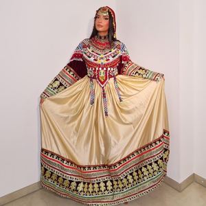 Traditional Handmade Modern Lace Afghani Women's Wedding Dresses High Quality Best <b>Material</b> Vintage Knee-Length A-Line - Product Image 2