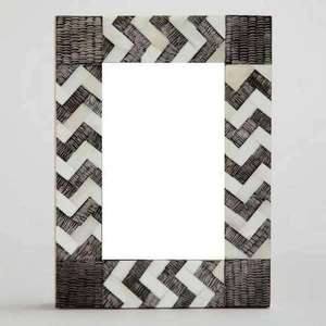 Premium Quality Simple Stylish Handmade Vintage Wood Photo <b>Frames</b> with Horn for <b>Wall</b> Decoration in Home Use By Handmade C - Product Image 2