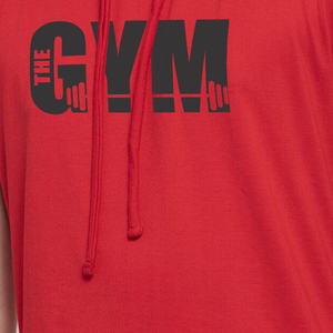 Sudaderas sin mangas 100% algodón para hombre, para entrenamiento muscular, fitness, gimnasio, culturismo, estilo cut off. - Product Image 6