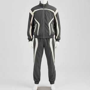 Survêtement coupe-vent décontracté pour homme, en nylon respirant, avec fermeture éclair, idéal pour le printemps – Nouvelle collection très prisée - Product Image 4