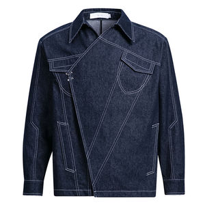 <b>Mens</b> Denim Shirts Eco-Friendly Breathable Casual Long Sleeve Cotton Button Shirt Workwear Summer Winter Bulk <b>Cheap</b> Price - Product Image 1