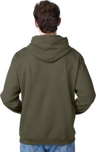 Sudadera con Capucha Estilo Urbano de Marca Privada, Gruesa y Cálida, con Cordón Ajustable para Hombre - Product Image 2