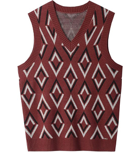 Chaleco de Punto Estético para Mujer - Cárdigan sin Mangas con Cuello en V - Chaleco de Invierno Femenino de Hilo Suave de Alta Calidad y Transpirable - Product Image 1