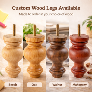 Solid Wood Furniture <b>Legs</b> Classic <b>Sofa</b> Cabinet Table <b>Legs</b> Natural Wood Durable Replacement Parts - Product Image 6
