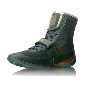 Calzado de Boxeo con Logotipo Personalizado, Transpirable, con Cordones, Triple Malla, Cuero Sintético, Suela Antideslizante Resistente al Desgaste, Ligero, Listo para Enviar - Product Image 1