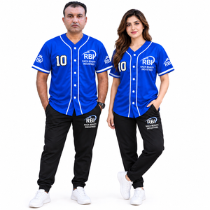 Maillot de baseball pour homme adulte, imprimé numérique, en tissu mesh polyester, antibactérien, séchage rapide, respirant, grande taille, anti-UV, entièrement imprimé à l'avant - Product Image 1