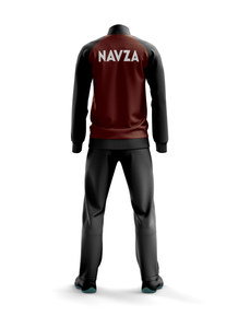 Sweat-Wicking Spandex <b>Polyester</b> <b>Tracksuit</b> with Drawstring Closure Men's <b>Tracksuit</b> - Product Image 4