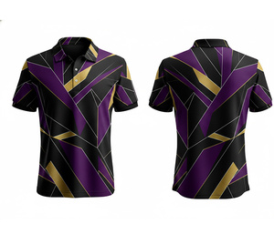 High Performance Sublimation Polo Shirt with Custom Branding Manufacturer Supplier Durable Stitching for Men Women Youth - Product Image 2