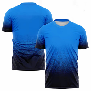 Camiseta Deportiva de Cuello Redondo para Hombre, 100% Algodón, Combinación de Colores, Manga Corta, Bordada - Product Image 5