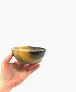 ชามเสิร์ฟฮอร์นธรรมชาติทนความร้อนทำด้วยมือสำหรับบ้านโรงแรมและร้านอาหาร - Product Image 6