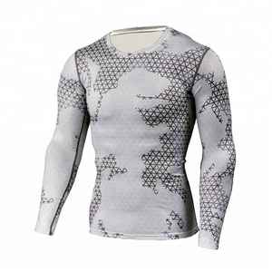 Lightweight Long Sleeve <b>Compression</b> <b>Shirt</b> for Men Running Fitness Wear Breathable Quick Dry Men <b>Compression</b> <b>Shirt</b> - Product Image 6