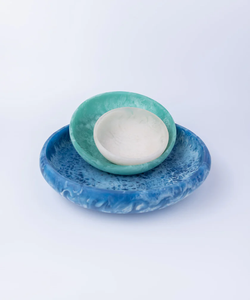 Bol à salade classique en résine polie fait main FAIZA CRAFT - Vaisselle légère non revêtue pour la cuisine, la table, la maison et le jardin - Product Image 2