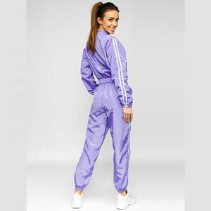 FitneSS Ropa 3 piezas Deportes Lujo Otoño Zip Up Gym Fitness Set Manga larga Y Yoga Pantalones Set Jogging Set - Product Image 3