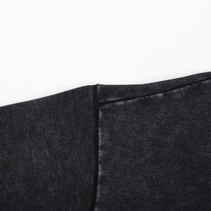 Sudadera con capucha unisex con cremallera, bordado personalizado, 100% algodón, ropa informal con capucha de gran tamaño, ropa de invierno para hombre, logotipo personalizado, tejido lavado - Product Image 5