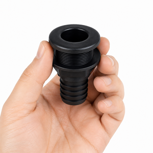 Black Plastic Scupper <b>Plug</b> for Marine Use 5/8 Inch Thru Hull Fitting <b>Replacement</b> Repair PartNew RICHWITS Marine RV Fittings 5/8 - Product Image 2