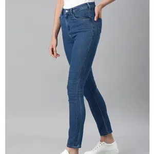 Jeans de Tallas Grandes para Mujer, Cintura Media, Estilo Casual, Transpirables, de Mezclilla, Corte Regular, Tallas de EE. UU. 2XL a 8XL para Verano - Product Image 2