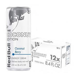 Boisson énergisante Red Bull édition noix de coco originale 250 ml / Red Bull 355 ml boisson énergisante originale / Red Bull 473 ml - Product Image 2