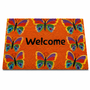 Alfombra de Coco con Estampado Animal, Hecha a Mano, con Base de Goma Antideslizante, para Uso en Interiores y Exteriores, Ideal para Hoteles Modernos, Tamil Nadu - Product Image 4