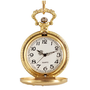 Nuevo reloj de cuarzo vintage con diseño de búho y tapa abatible, venta al por mayor de fábrica 2026, reloj de cuarzo con colgante de collar totalmente exquisito - Product Image 1