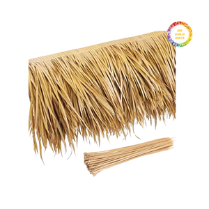 Panneau de toiture en chaume de jonc de mer durable et naturel pour la décoration des cabanes de plage et des complexes hôteliers - Product Image 6