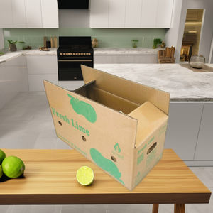 Cajas Corrugadas Ranuradas de 5 Capas de Calidad OEM/ODM, Color Verde Lima, 5 mm de Grosor, Resistentes a los Rayos UV y al Agua, Acabado de Doble Cara, Hechas con Materiales Reciclados - Product Image 4