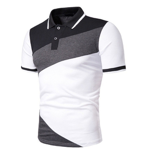 Chemise Homme à Manches Courtes en Tissu Tricoté Spandex/Polyester de Haute Qualité avec Logo, Poche, Anti-Plis, Grandes Tailles M-7XL, Boutons - Product Image 2